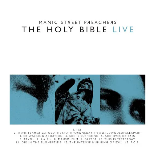 Obal alba Manic Street Preachers – The Holy Bible Live