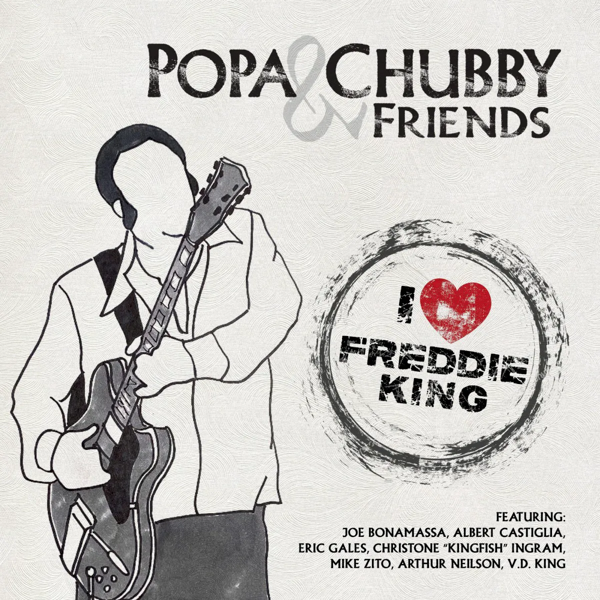 Obal alba I Love Freddie King