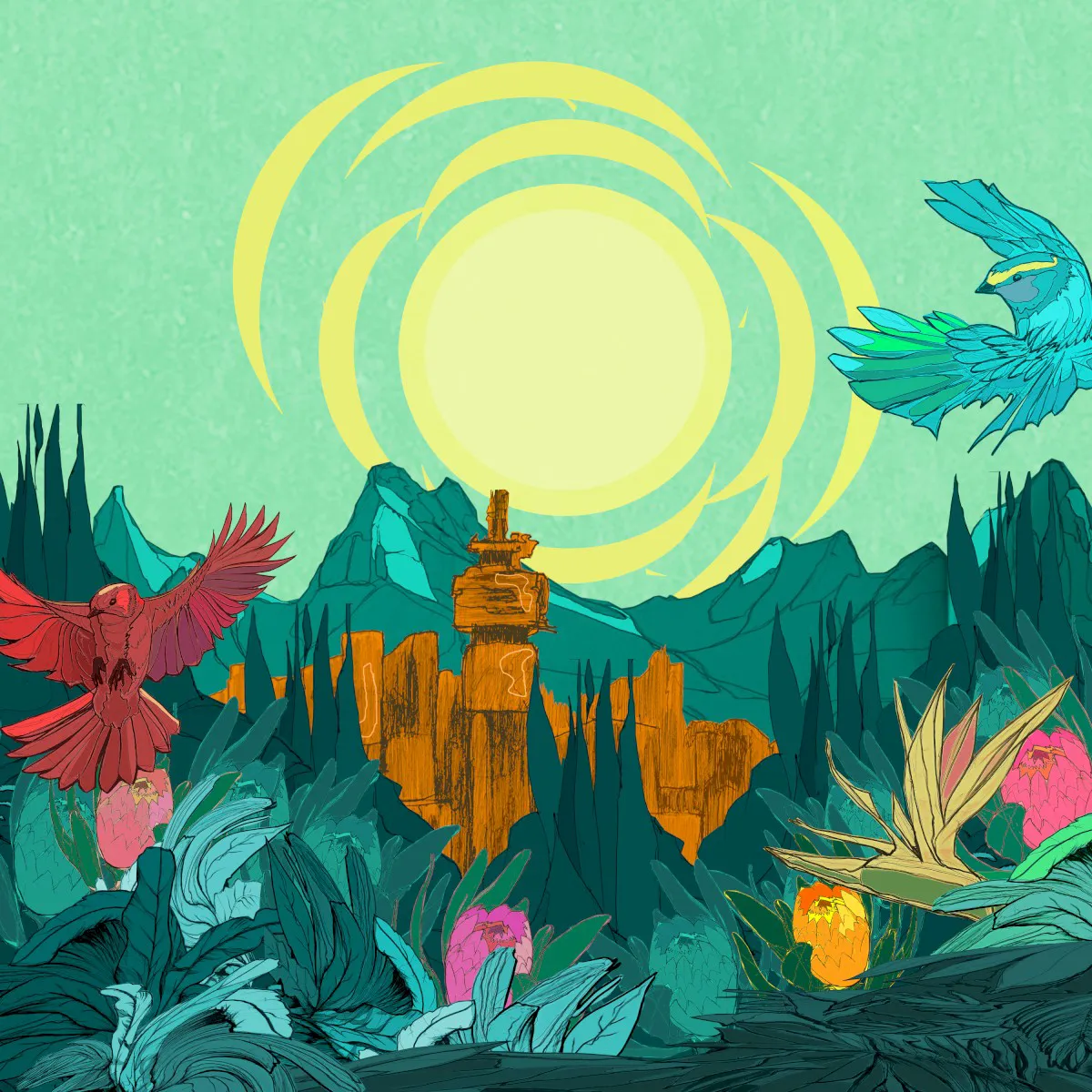 Cover of Echoes Of Marabi