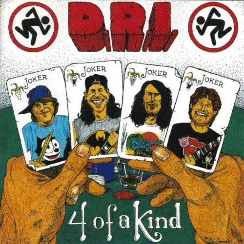 Cover of D.R.I. – 4 of a Kind