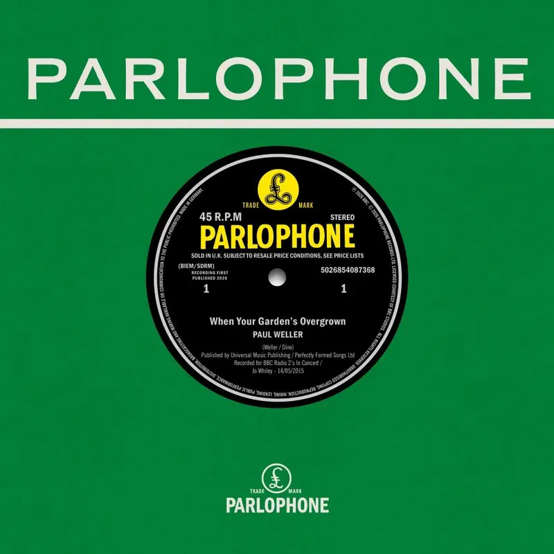 Obal alba Paul Weller – When Your Garden's Overgrown / Boy About Town (live at the BBC)