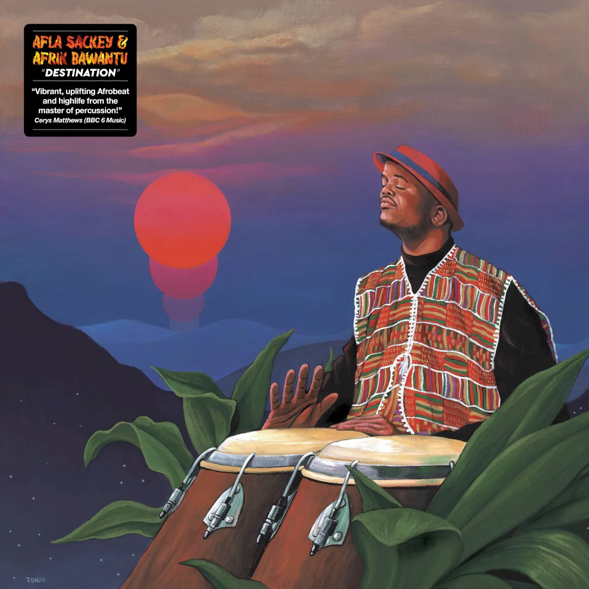 Cover of Afla Sackey, Afrik Bawantu – Destination