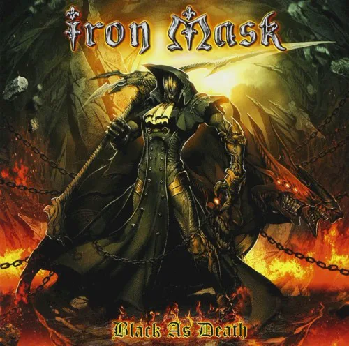 Obal alba Iron Mask – Black as Death