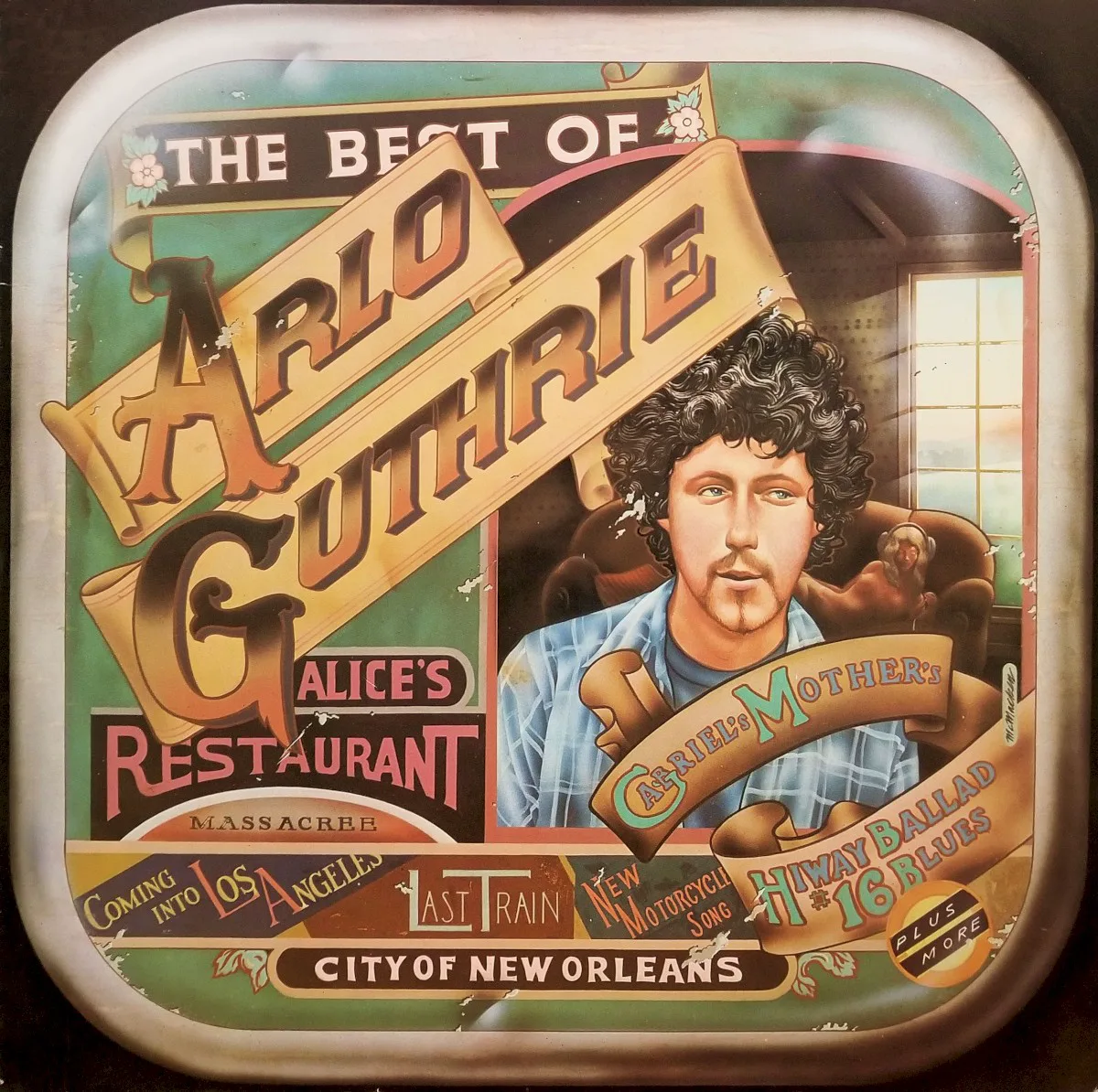 Cover of Arlo Guthrie – The Best of Arlo Guthrie