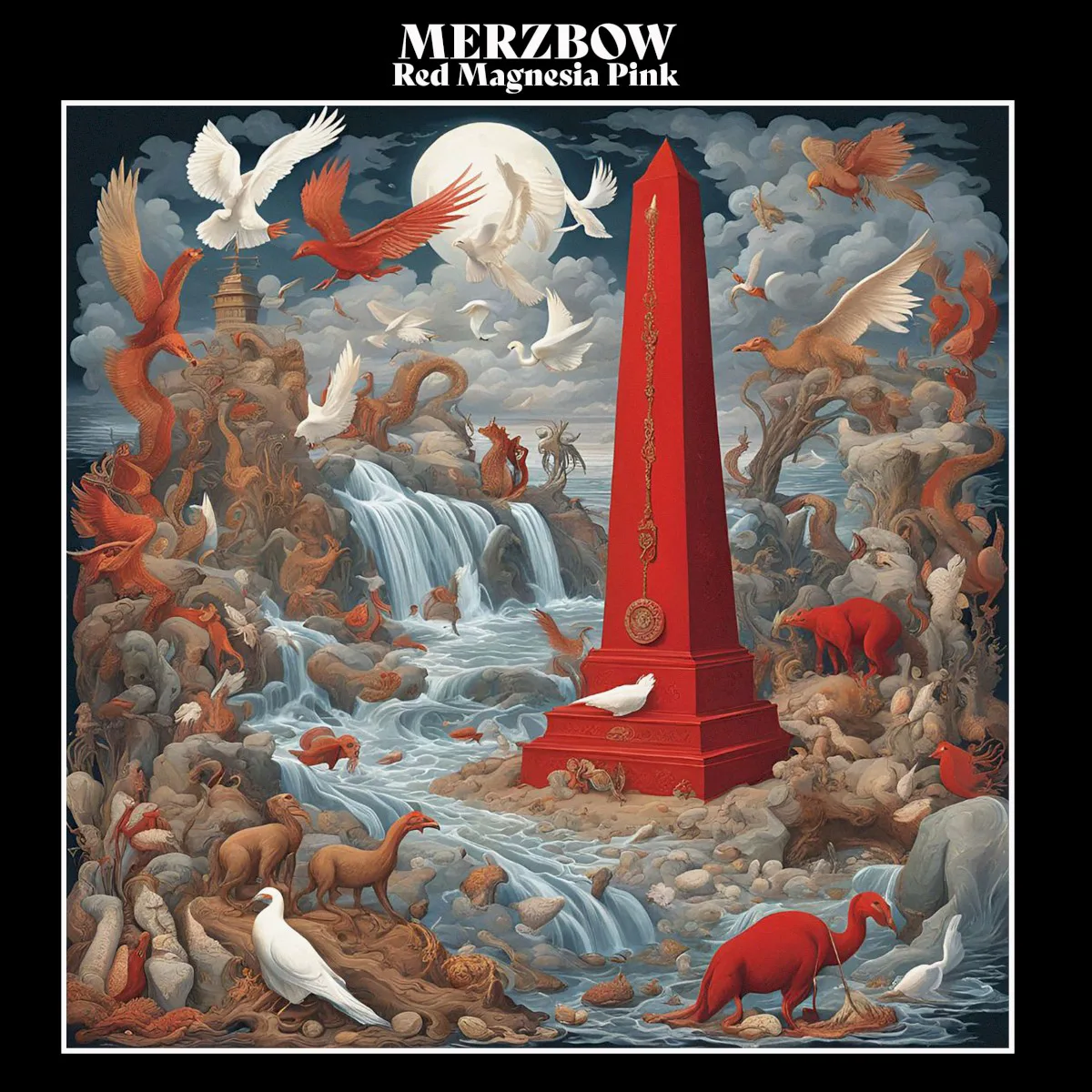 Cover of Merzbow – Red Magnesia Pink