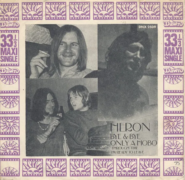 Cover of Heron – Bye and Bye / Through Time
