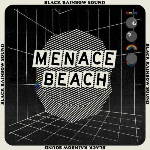 Cover of Menace Beach – Black Rainbow Sound