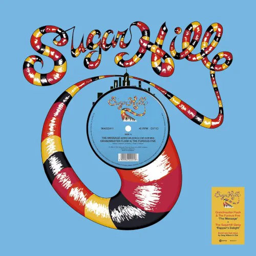 Obal alba The Sugarhill Gang, Grandmaster Flash & The Furious Five – The Message (dub) / Rapper’s Delight (dub)