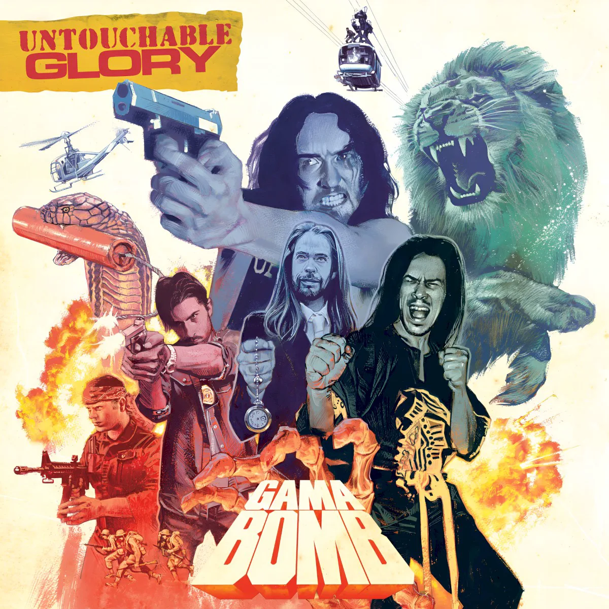 Obal alba Gama Bomb – Untouchable Glory