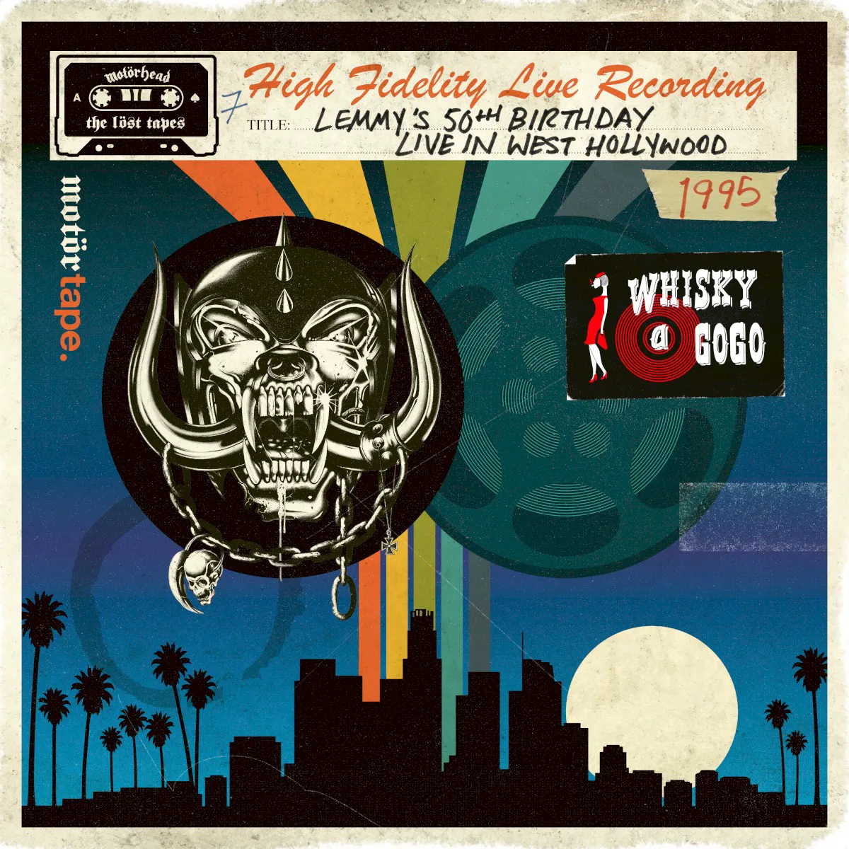 Obal alba Motörhead – The Löst Tapes, Vol. 7: Lemmy’s 50th Birthday, Live in West Hollywood, 1995
