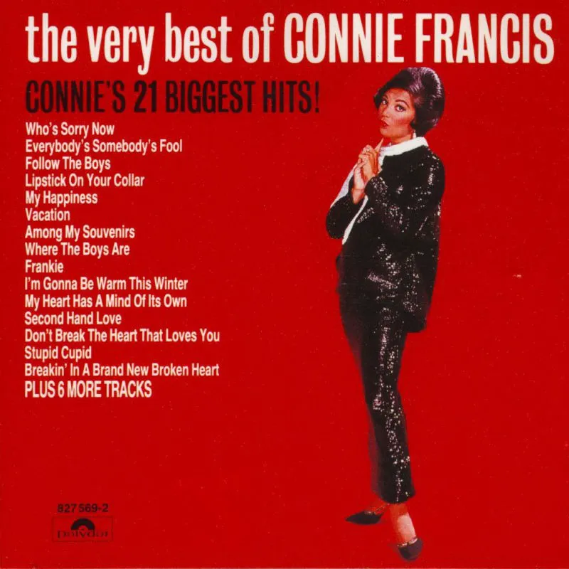 Cover of Connie Francis – The Very Best of Connie Francis