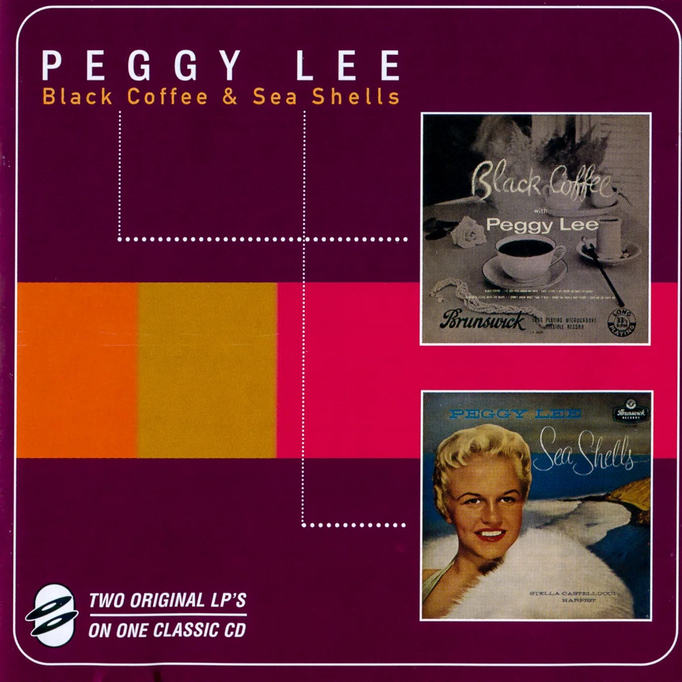 Obal alba Peggy Lee – Black Coffee / Sea Shells