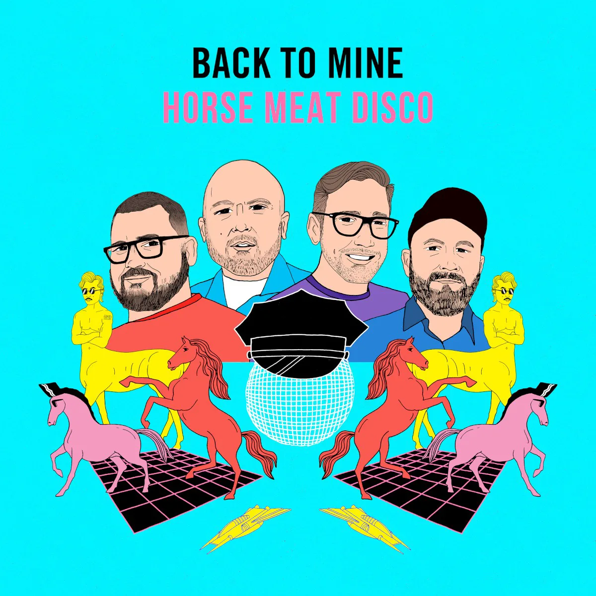 Cover of Horse Meat Disco – Back to Mine: Horse Meat Disco
