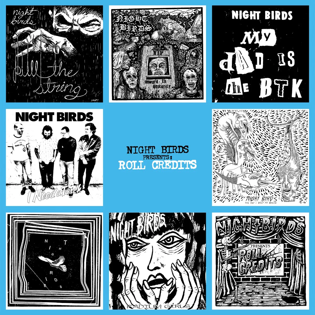 Cover of Night Birds – Roll Credits
