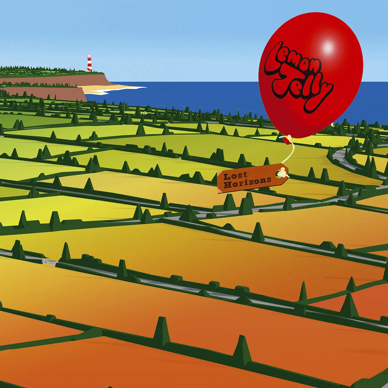 Cover of Lemon Jelly – Lost Horizons