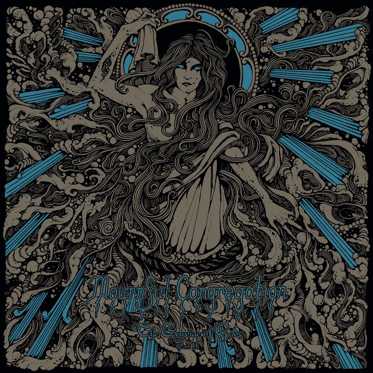 Cover of Mournful Congregation – The Exuviae of Gods, Part II