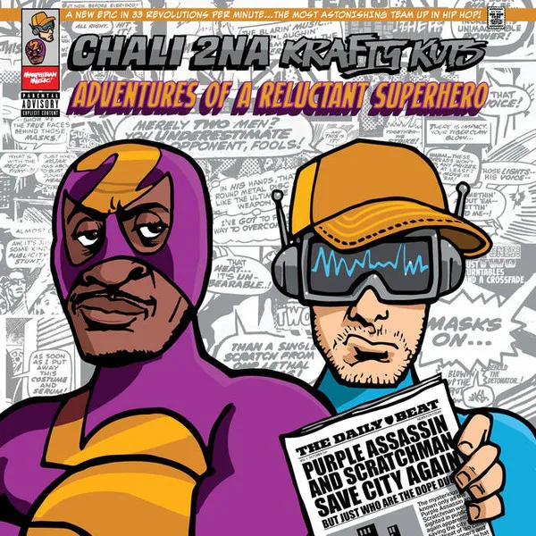 Obal alba Adventures of a Reluctant Superhero