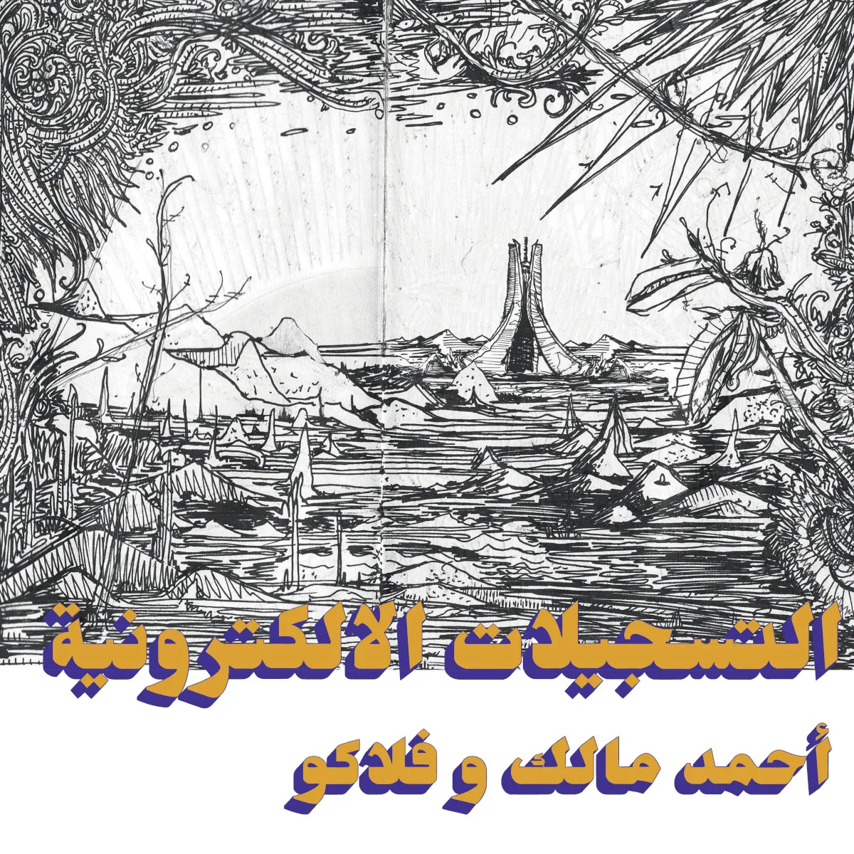 Cover of Ahmed Malek, Flako – The Electronic Tapes