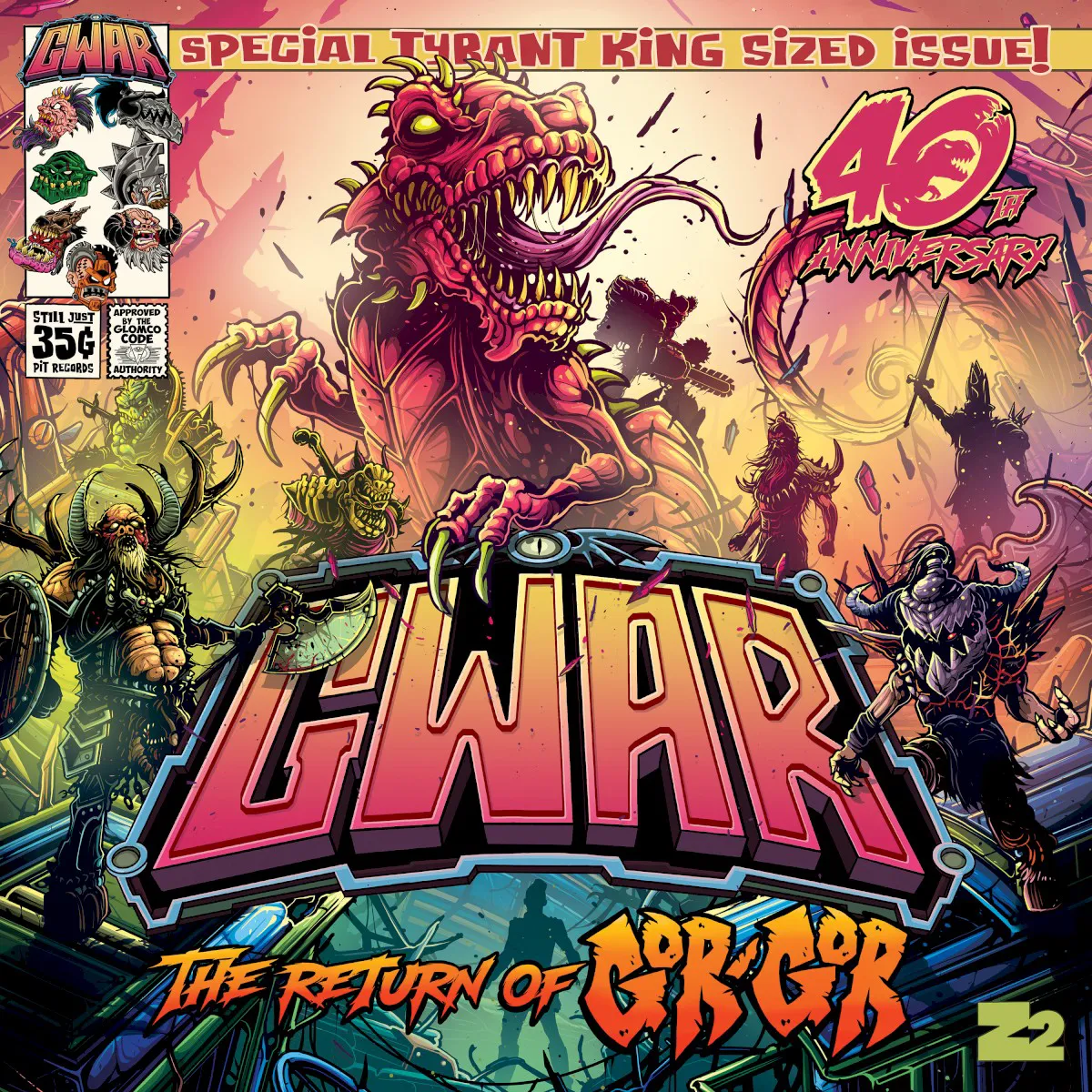 Obal alba GWAR – The Return of Gor‐Gor