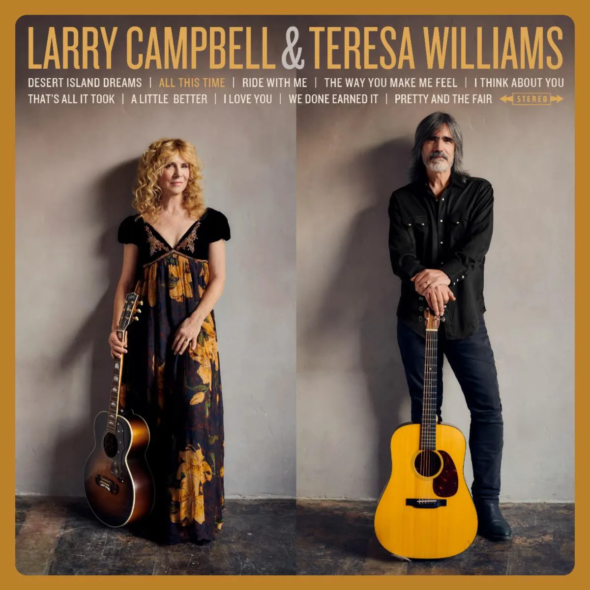 Cover of Larry Campbell, Teresa Williams – All This Time