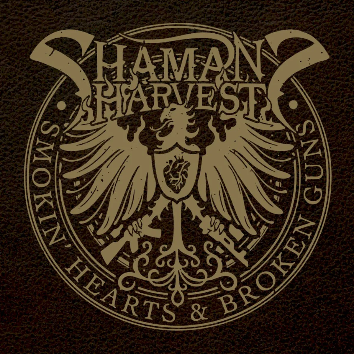 Cover of Shaman’s Harvest – Smokin’ Hearts & Broken Guns