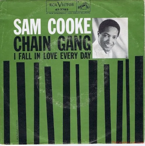 Cover of Sam Cooke – Chain Gang / I Fall in Love Every Day