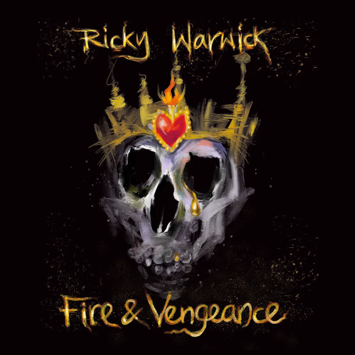 Obal alba Ricky Warwick – Fire & Vengeance