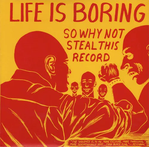 Cover of Various Artists – Life Is Boring So Why Not Steal This Record