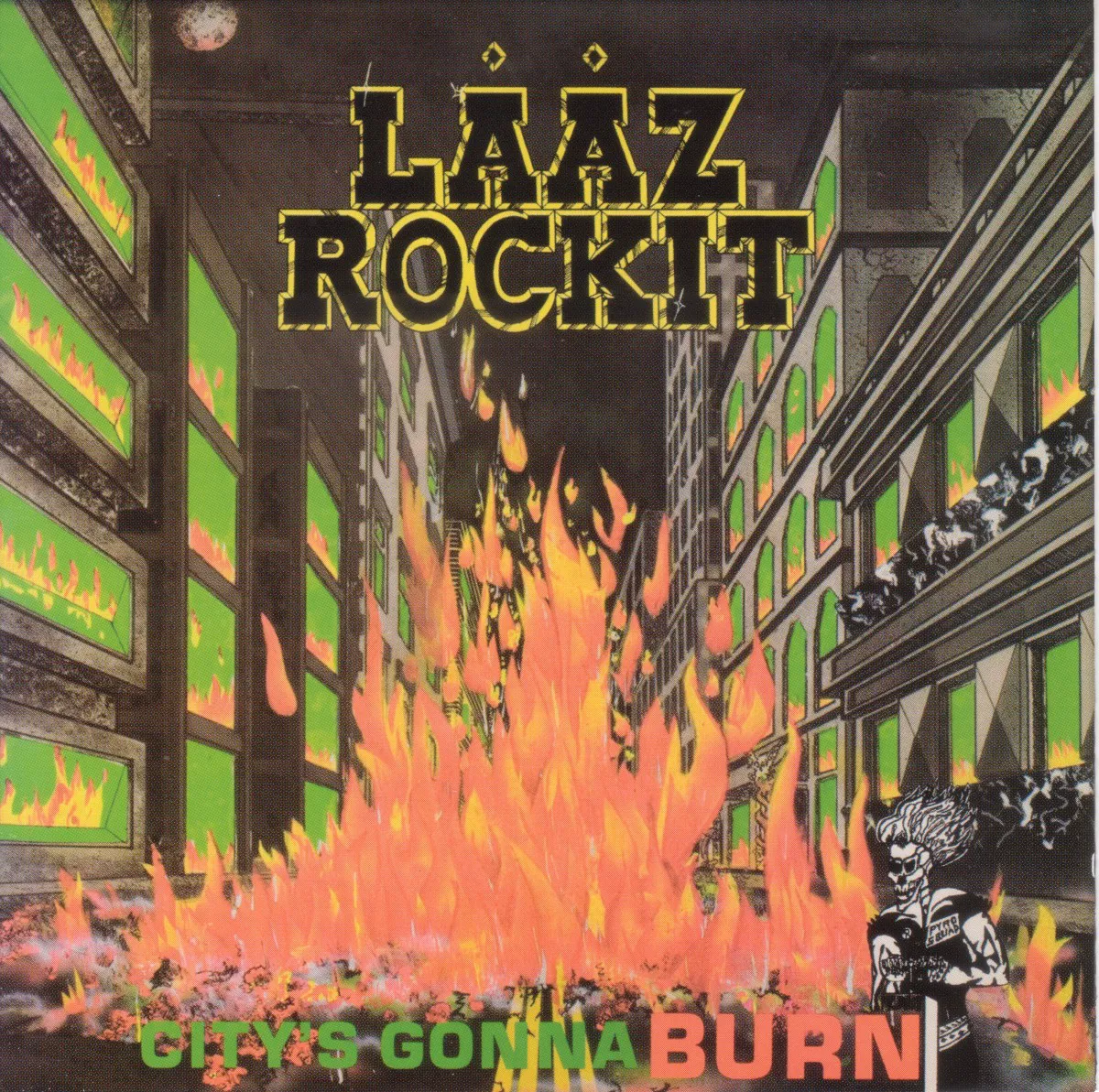 Obal albumu City's Gonna Burn