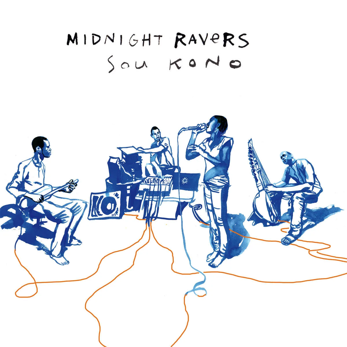 Obal alba Midnight Ravers – Sou Kono