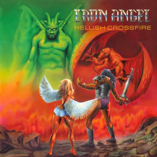 Obal alba Iron Angel – Hellish Crossfire
