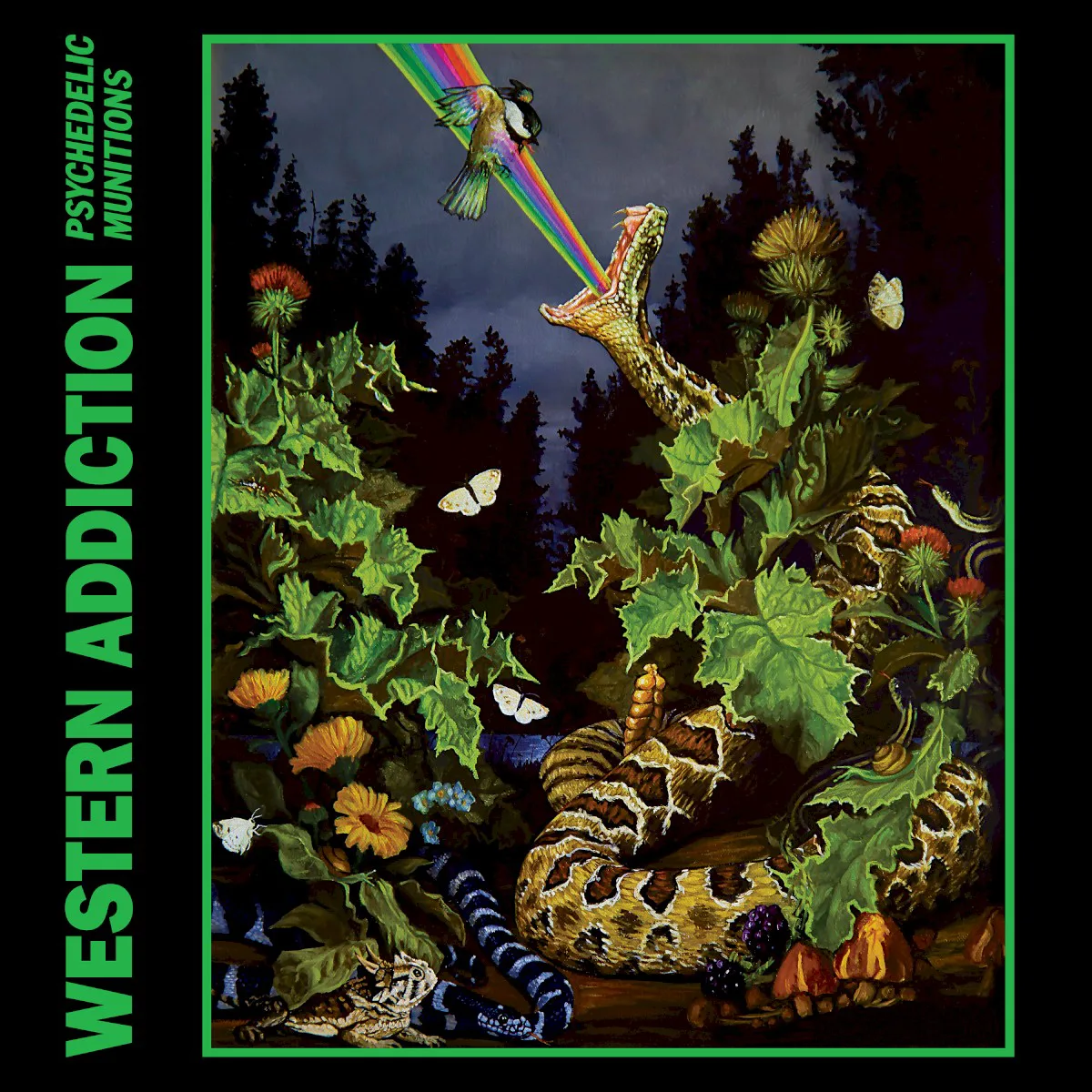 Obal alba Western Addiction – Psychedelic Munitions