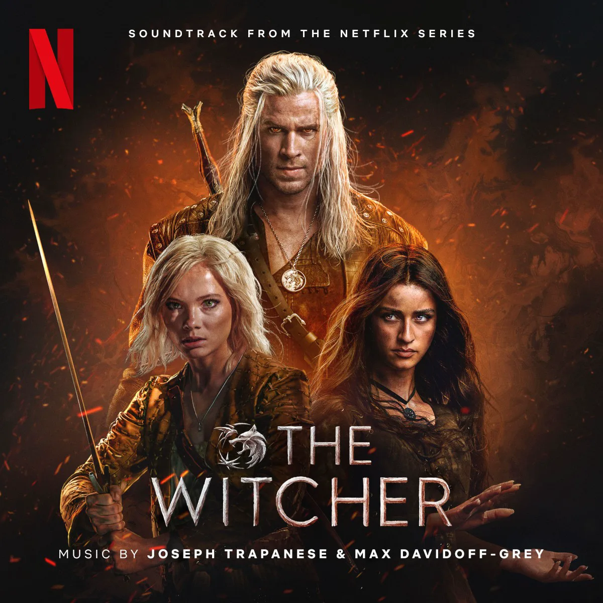 Cover of Joseph Trapanese, Max Davidoff-Grey – The Witcher, Season 4: Soundtrack from the Netflix Original Series
