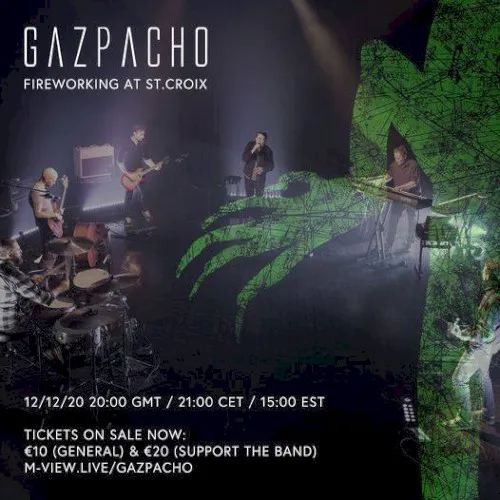 Cover of Gazpacho – Fireworking at St.Croix