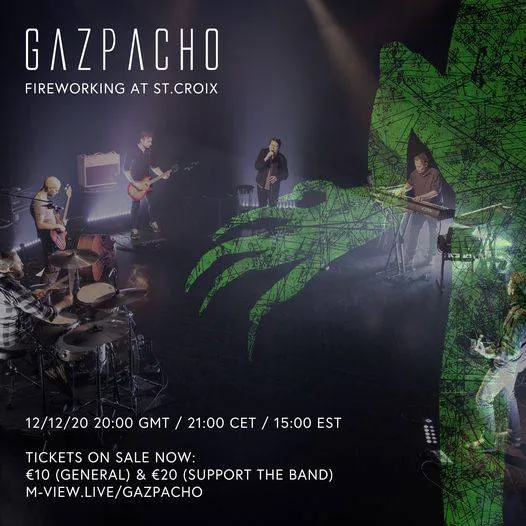 Cover of Gazpacho – Fireworking at St.Croix