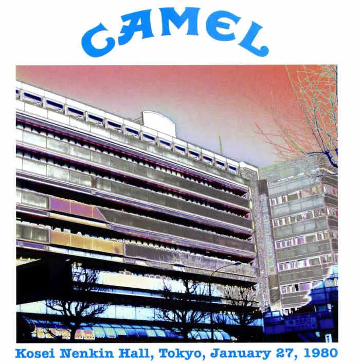 Obal albumu Camel – Kosei Nenkin Hall, Tokyo, January 27, 1980