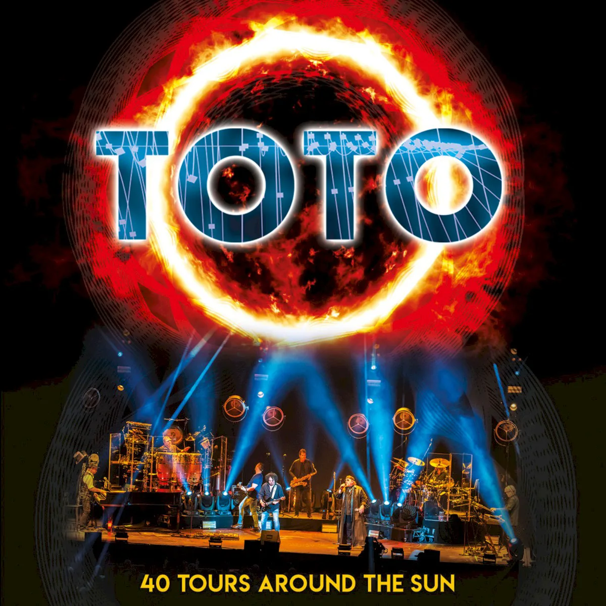 Cover of Toto – 40 Tours Around the Sun