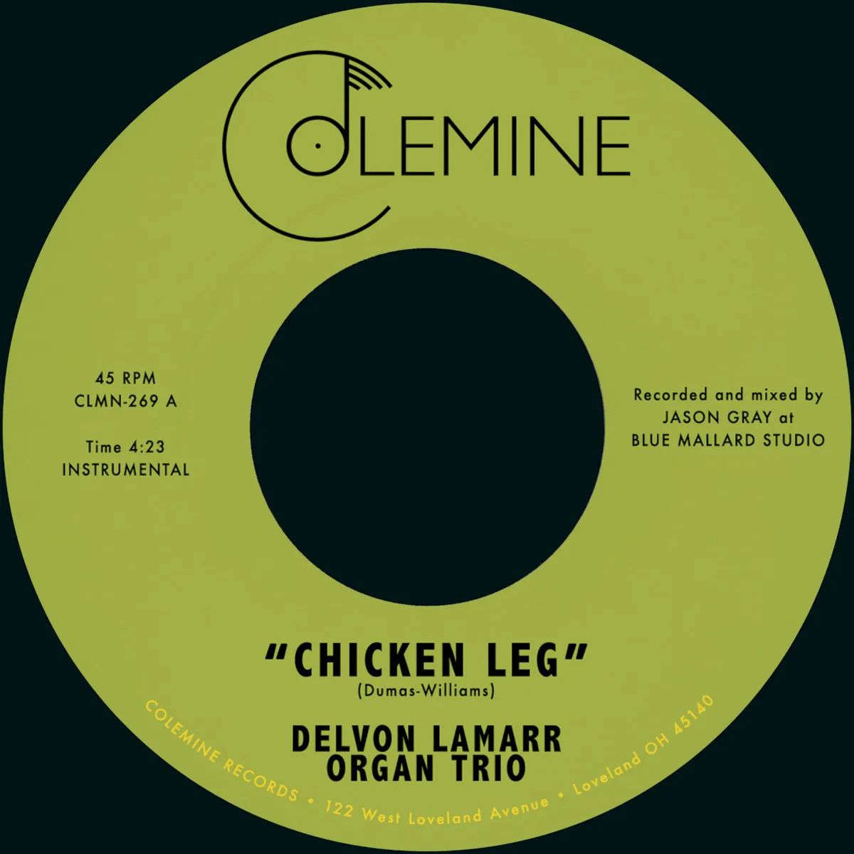 Obal alba Delvon Lamarr Organ Trio – Chicken Leg / If I Could