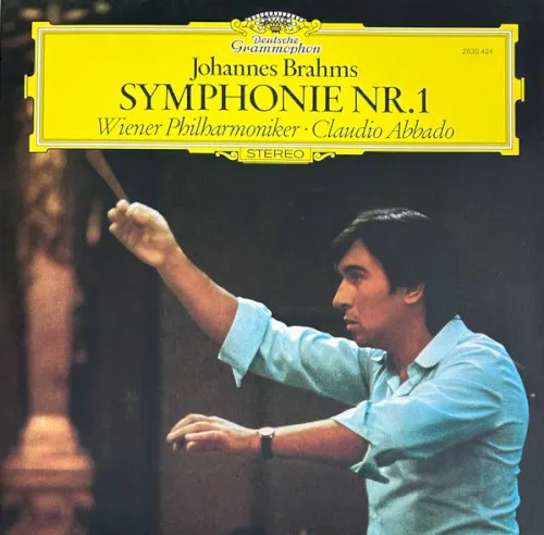 Obal albumu Wiener Philharmoniker, Claudio Abbado, Johannes Brahms – Symphonie Nr. 1