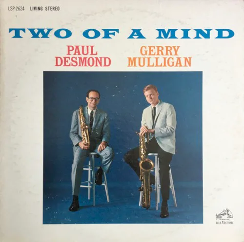 Cover of Gerry Mulligan, Paul Desmond – Two of a Mind