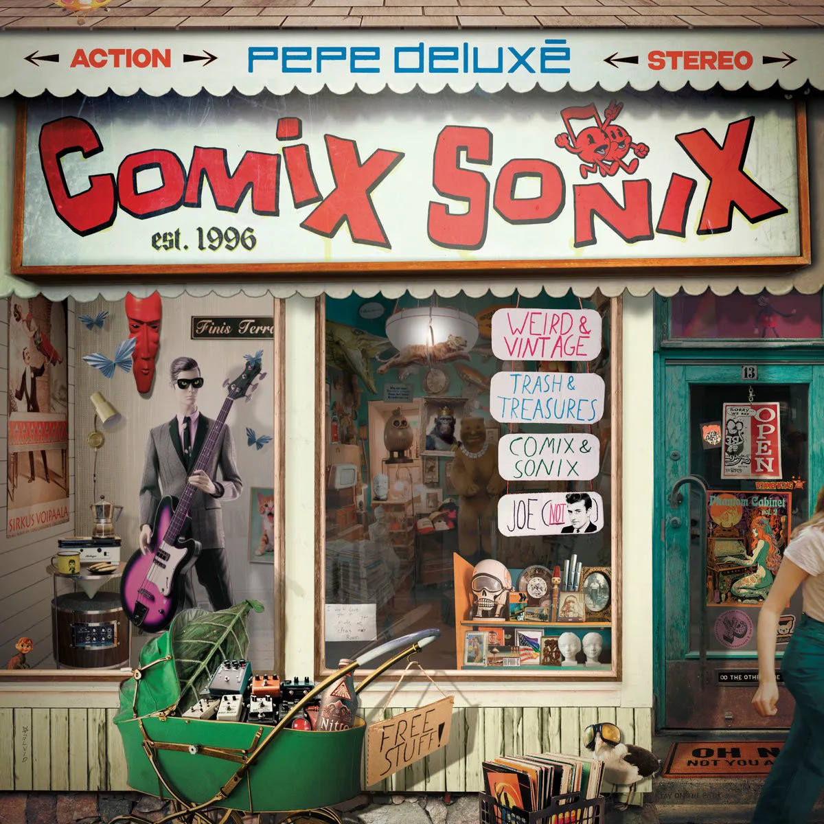 Obal alba Pepe Deluxé – Comix Sonix