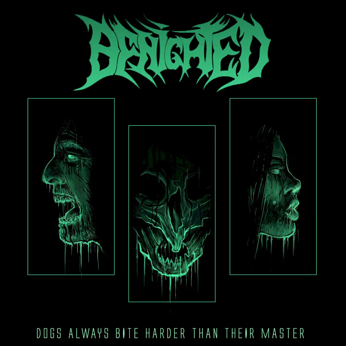 Obal albumu Benighted – Dogs Always Bite Harder Than Their Master
