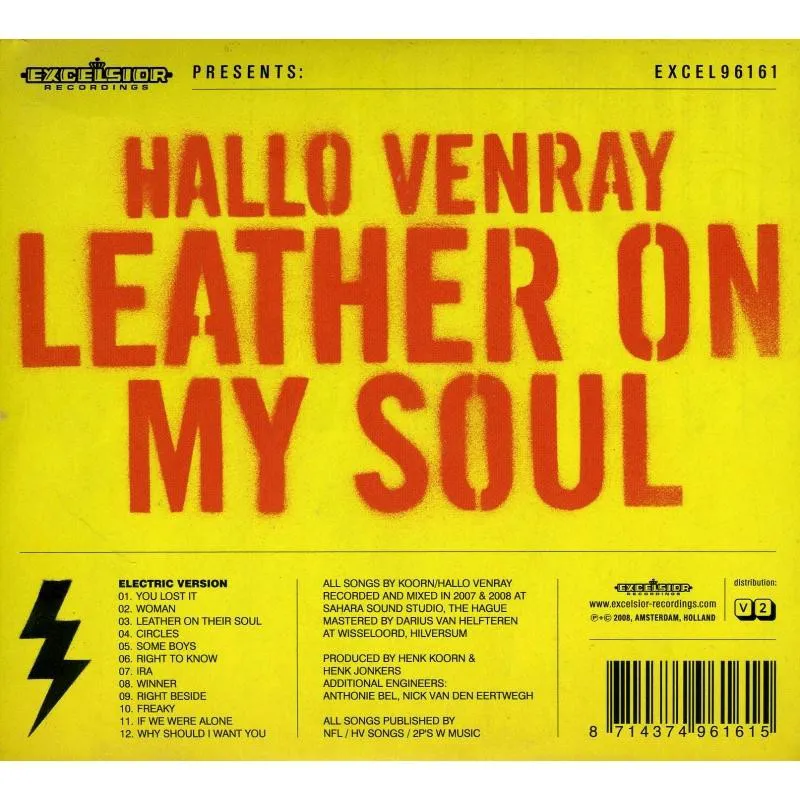 Cover of Leather on My Soul
