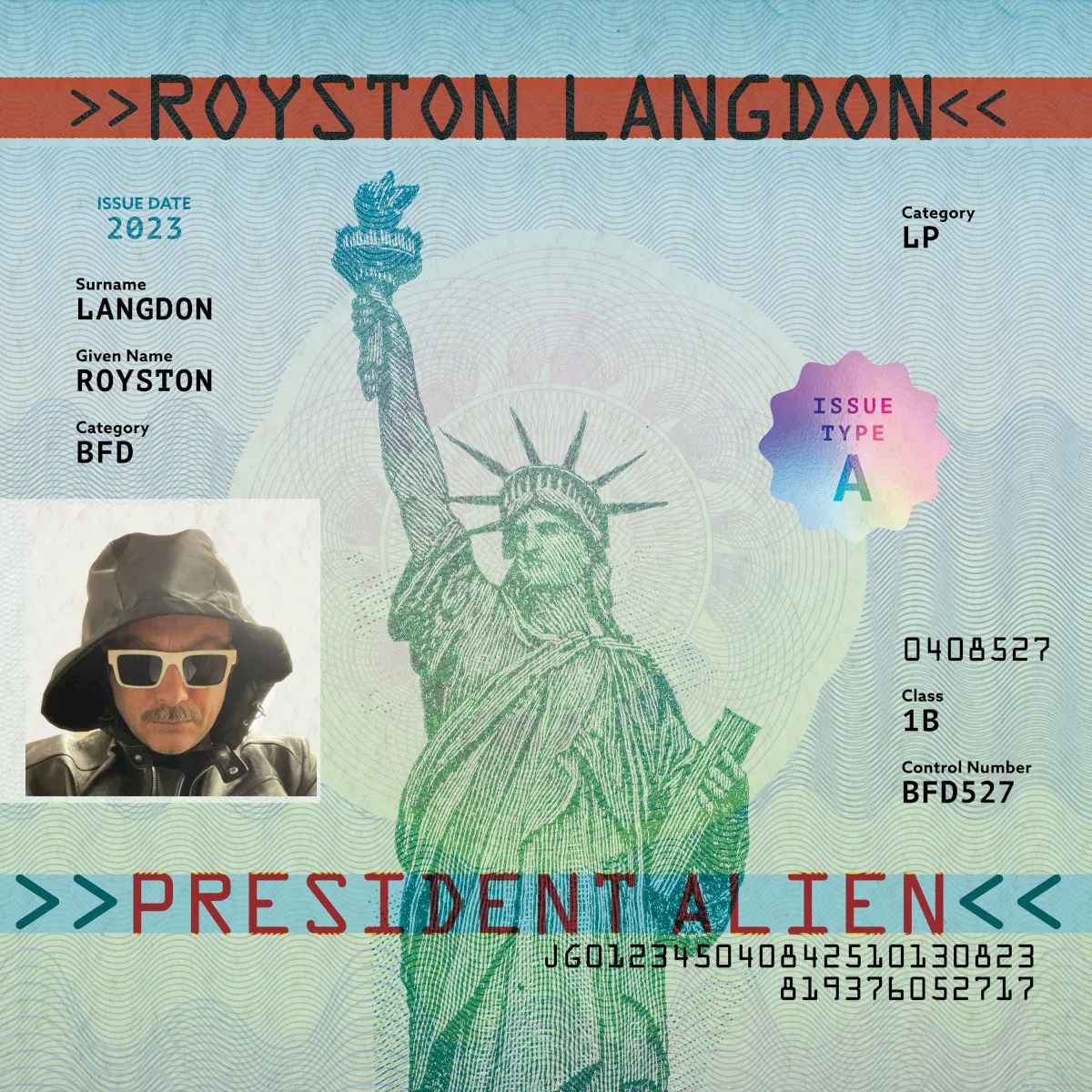 Cover of Royston Langdon – President Alien