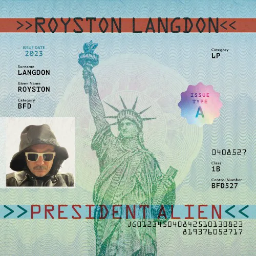 Obal alba Royston Langdon – President Alien