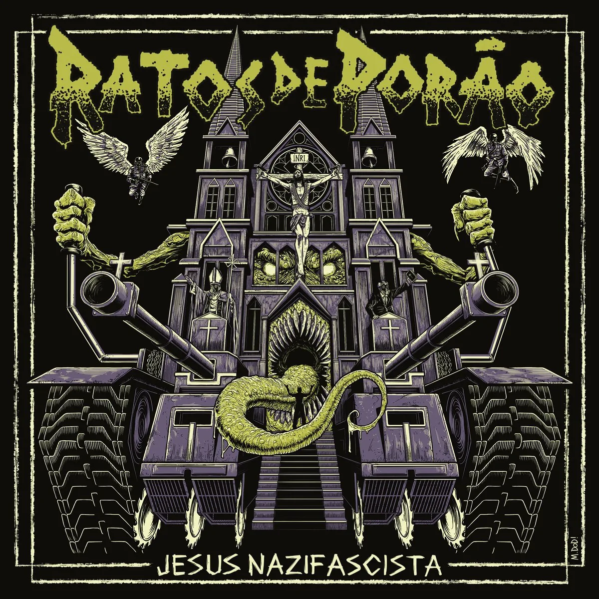 Cover of Ratos de Porão – Jesus Nazifascista