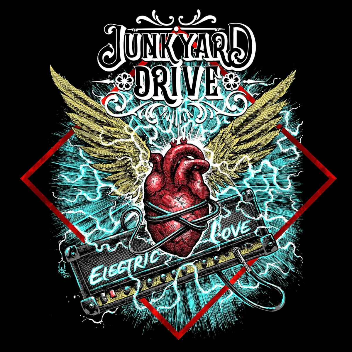 Cover of Junkyard Drive – Electric Love