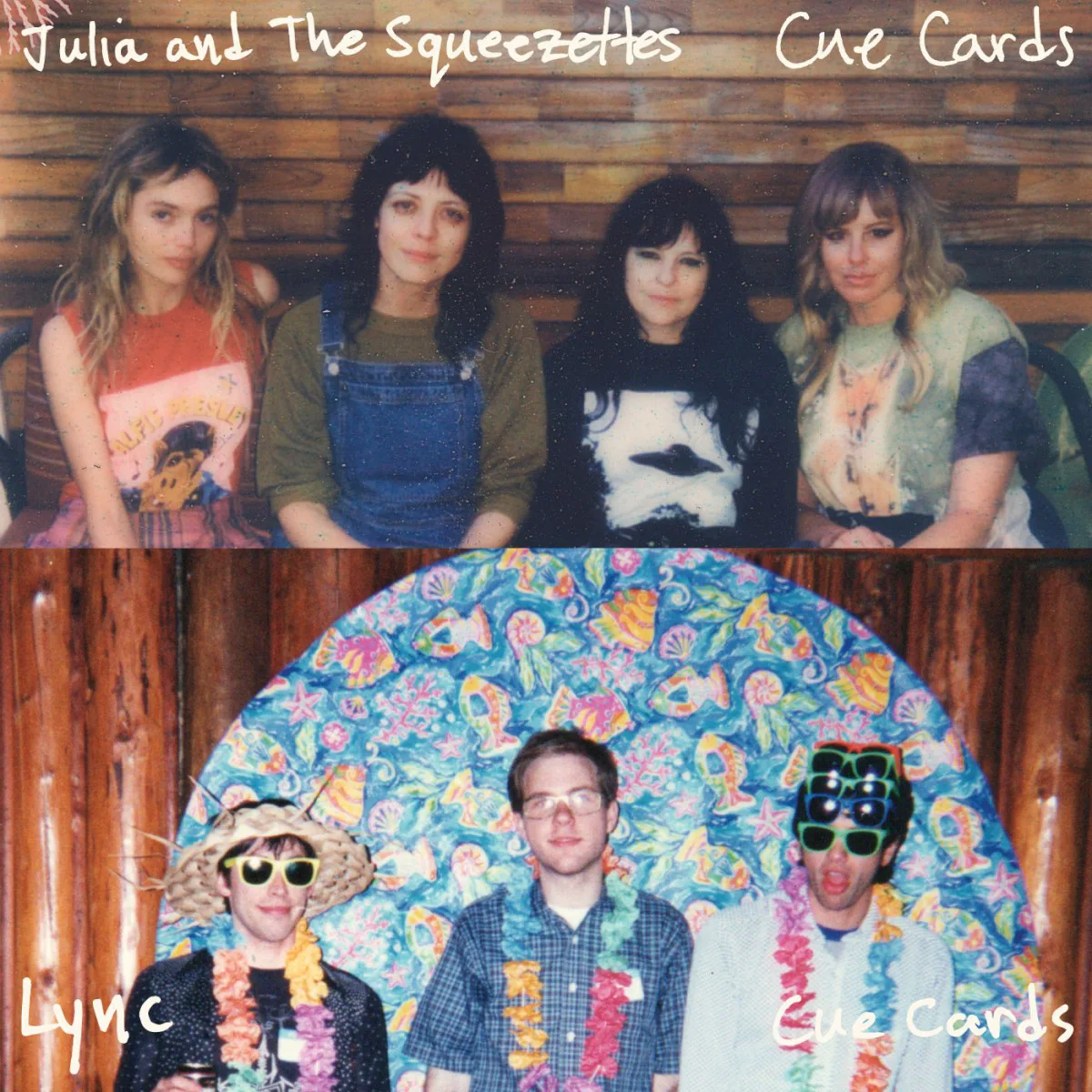 Cover of Julia & The Squeezettes, Lync – Cue Cards