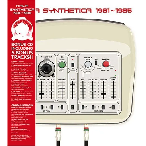 Cover of Various Artists – Italia Synthetica 1981-1985