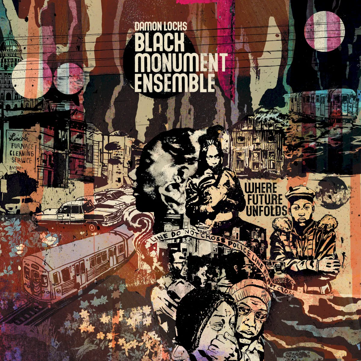 Obal alba Damon Locks Black Monument Ensemble – Where Future Unfolds